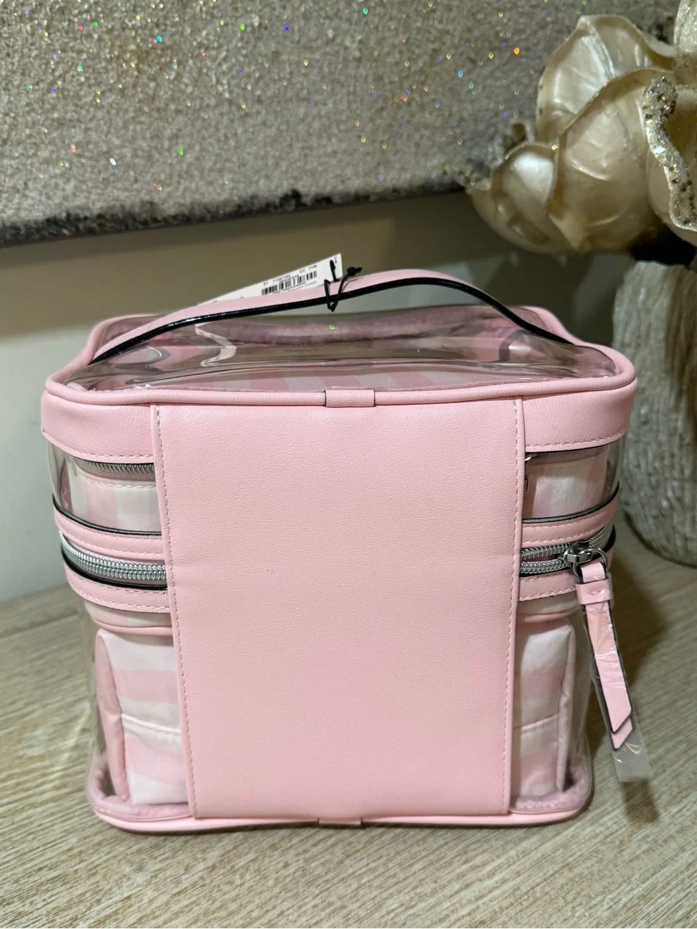 VS 4- Piece Makeup Bag Set with Top Handle